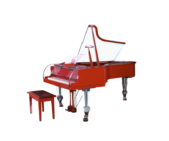 海倫CR218型水晶藝術典藏三角鋼琴